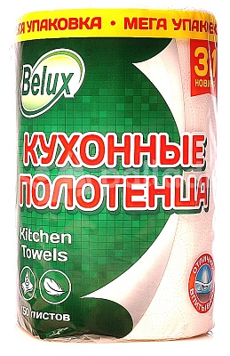 Полотенца двухслойные Belux "3 в 1" (х1/12)