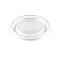 Крышка для бумажного контейнера круглая D=100мм для 300, 400мл PP ANTIFOG lid Round Bowl цвет прозр. OSQ (х600)